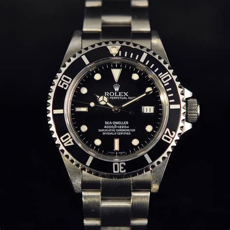 rolex submariner sea dweller 16600 y series|rolex sea dweller watch price.